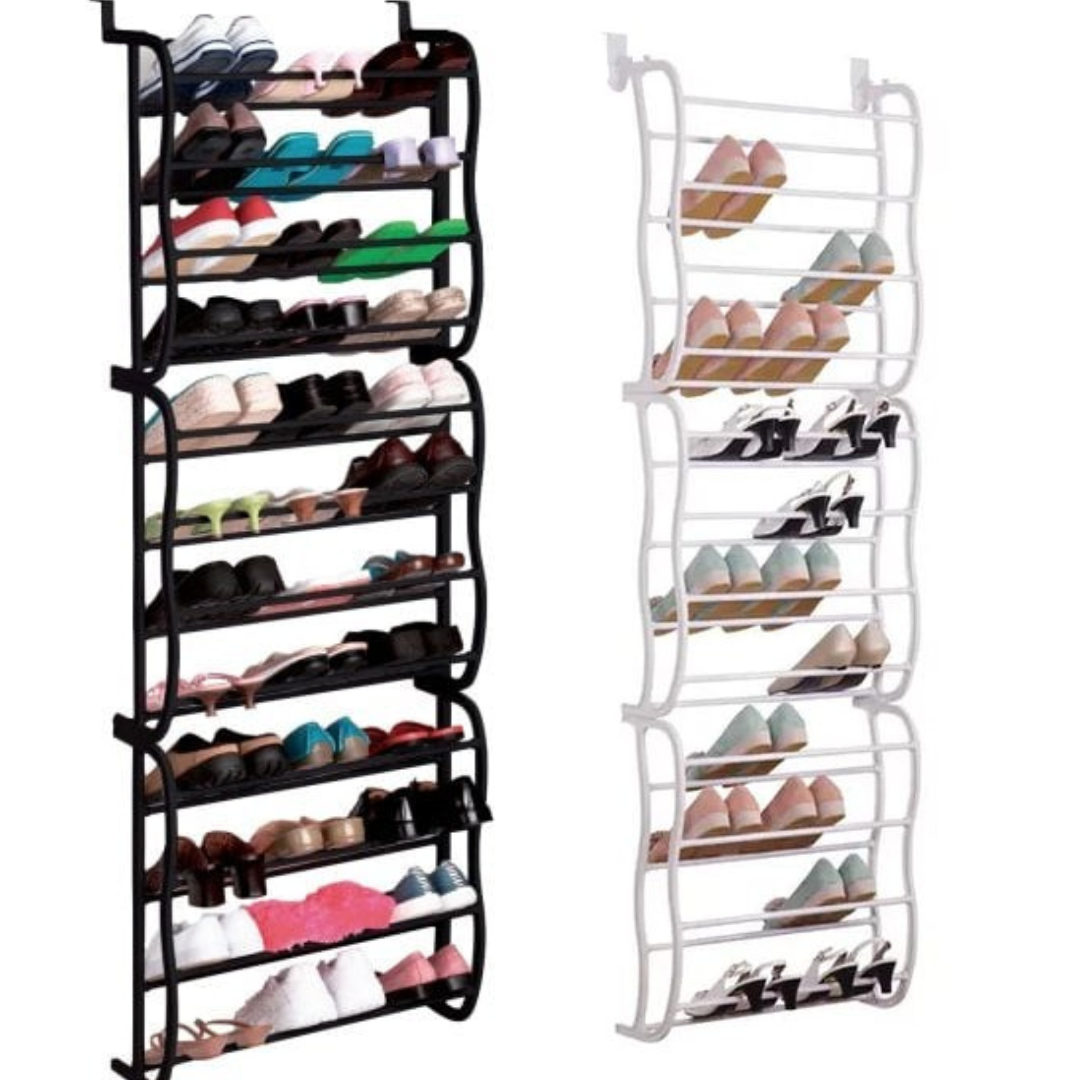 New Over The Door Shoe Rack